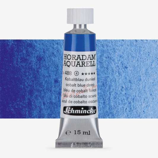 Schmincke Horadam Aquarell 15ml 488 Cobalt Blue Deep