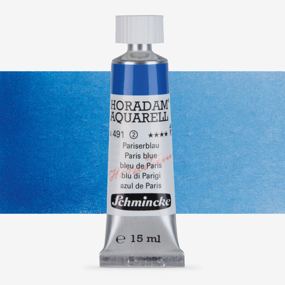 Schmincke Horadam Aquarell 15ml 491 Paris Blue