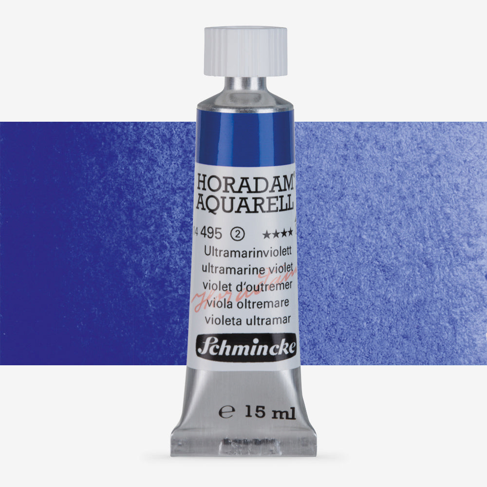 Schmincke Horadam Aquarell 15ml 495 Ultramarine Violet