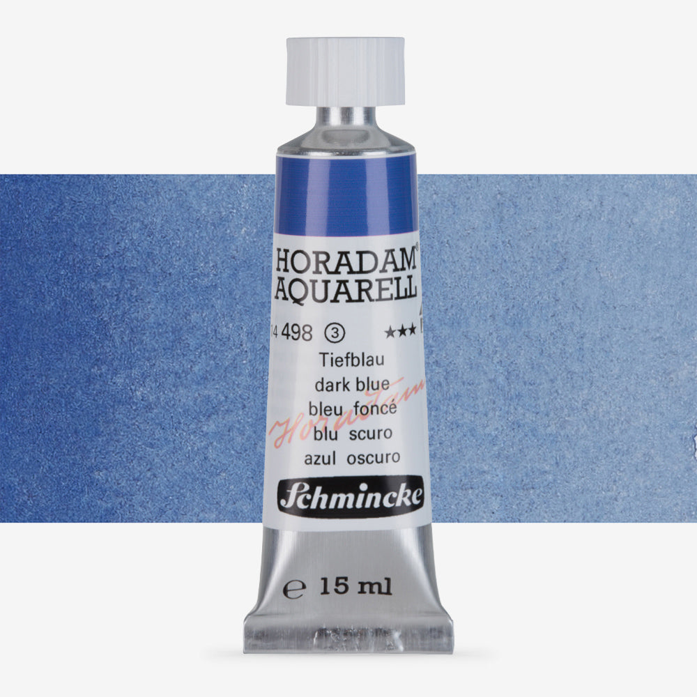 Schmincke Horadam Aquarell 15ml 498 Dark Blue