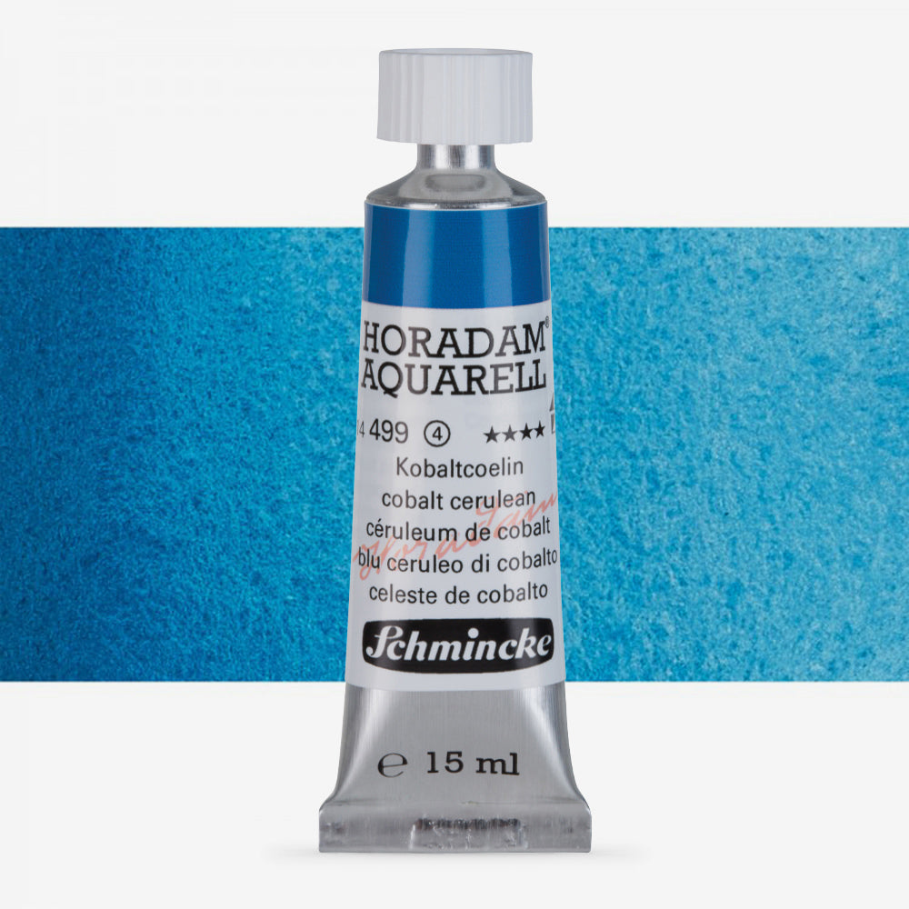 Schmincke Horadam Aquarell 15ml 499 Cobalt Cerulean
