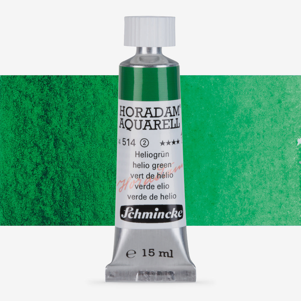 Schmincke Horadam Aquarell 15ml 514 Helio Green