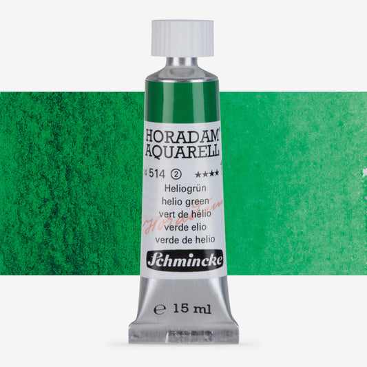 Schmincke Horadam Aquarell 15ml 514 Helio Green