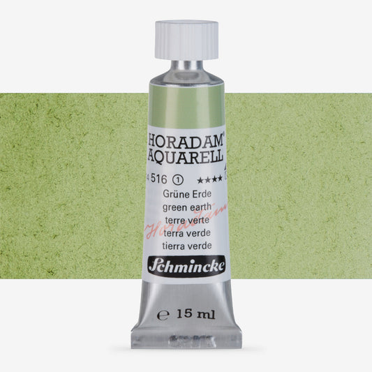Schmincke Horadam Aquarell 15ml 516 Green Earth