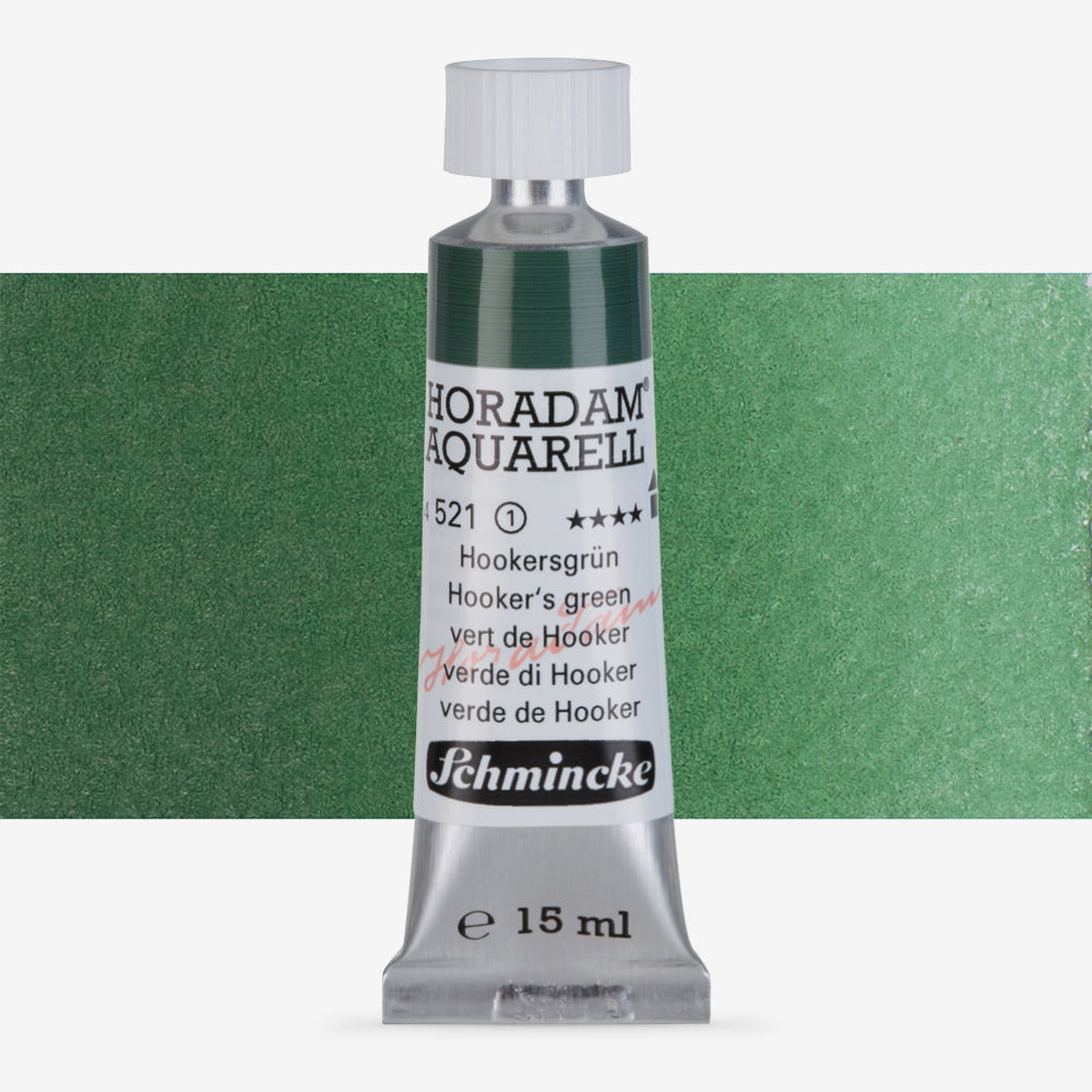 Schmincke Horadam Aquarell 15ml 521 Hooker's Green