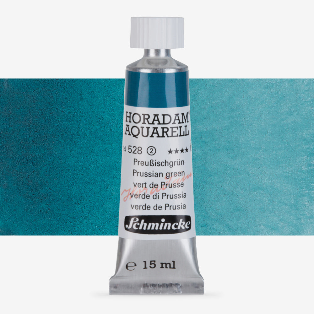 Schmincke Horadam Aquarell 15ml 528 Prussian Green