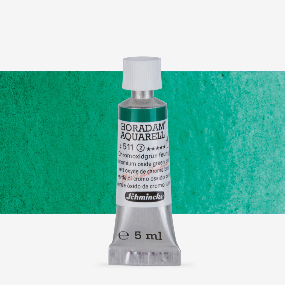 Schmincke Horadam Aquarell 15ml 511 Chrome Oxide Green Brilliant