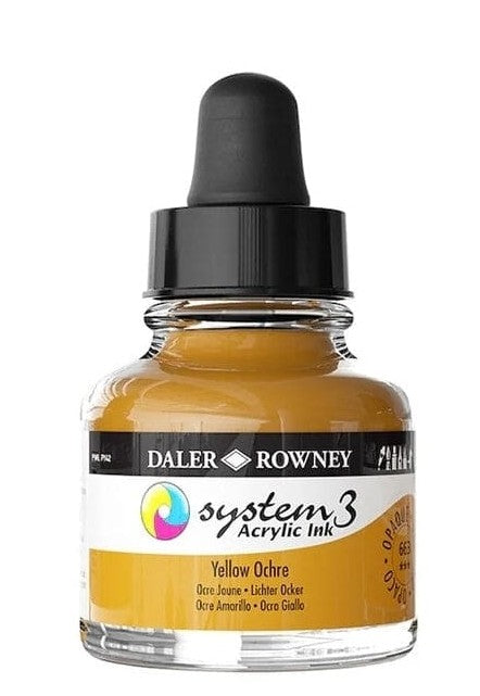 Daler System3 Ink 29.5ml 663 Yellow Ochre