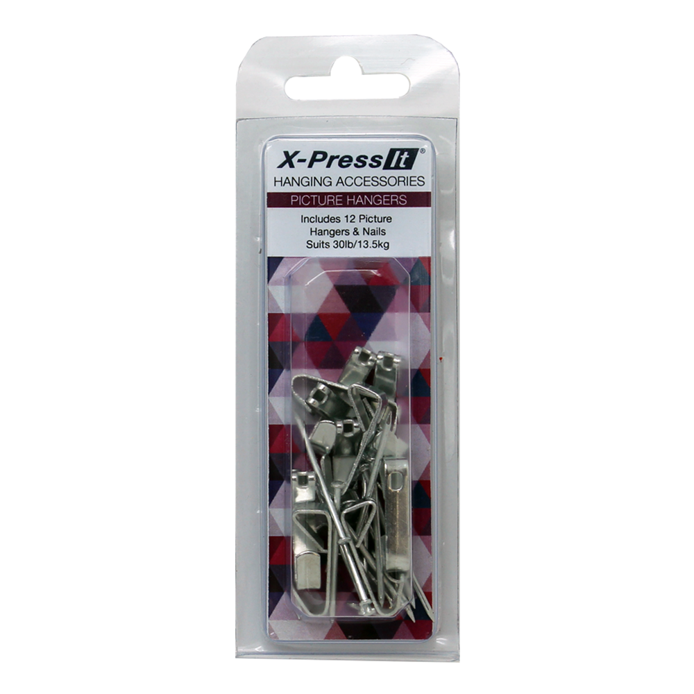 X-Press It Picture Hanger 30lb 12pk