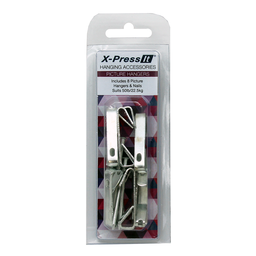 X-Press It Picture Hanger 50lb 8pk