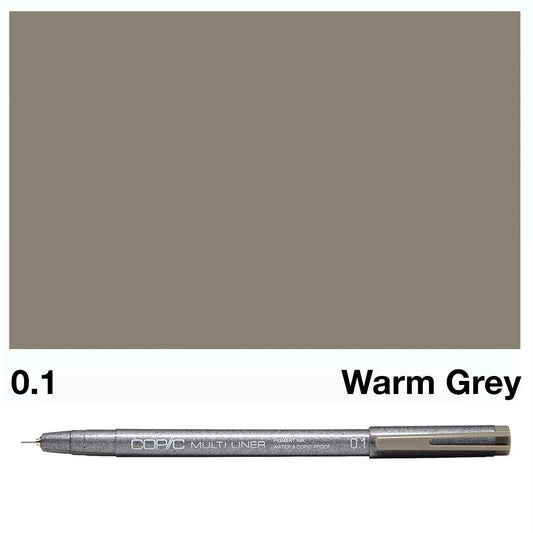 Warm Grey Copic Multi Liners 0.1mm