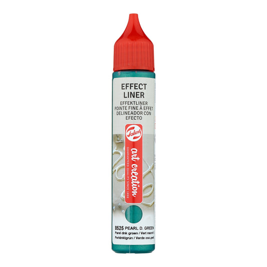 Talens Effect Liner 28ml Pearl Dark Green 8525 (discontinued)