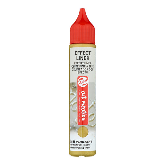 Talens Effect Liner 28ml Pearl Olive 8526 (discontinued)