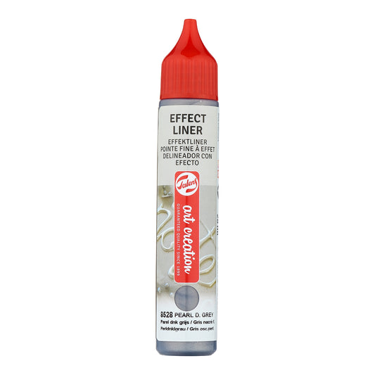 Talens Effect Liner 28ml Pearl Dark Grey 8528 (discontinued)