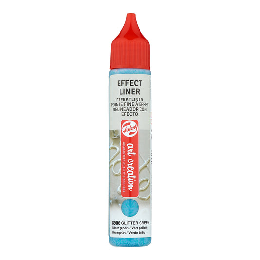 Talens Effect Liner 28ml Glitter Green 8906 (discontinued)