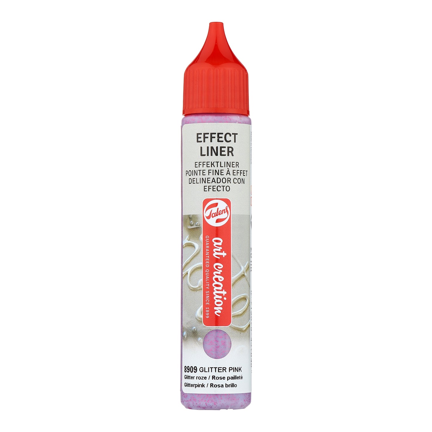 Talens Effect Liner 28ml Glitter Pink 8909