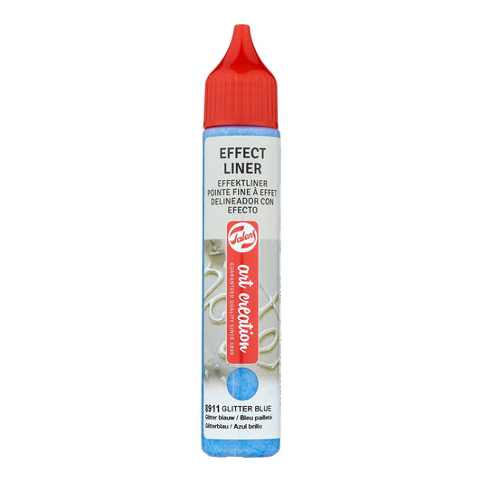 Talens Effect Liner 28ml Glitter Blue 8911 (discontinued)