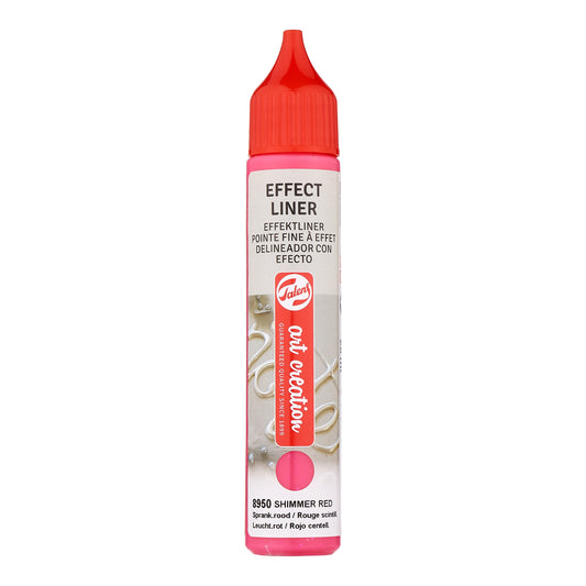 Talens Effect Liner 28ml Shimmer Red 8950 (discontinued)