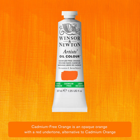 Winsor & Newton Artists' Oil 37ml Cadmium Free Orange