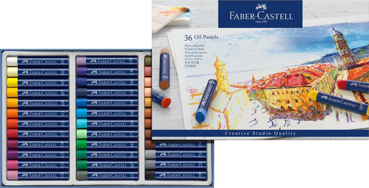 Faber Studio Oil Pastel 36 Asst