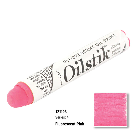 Shiva Artists Oil Paintstik 93 Fluoro Pink (discontinued & online only)