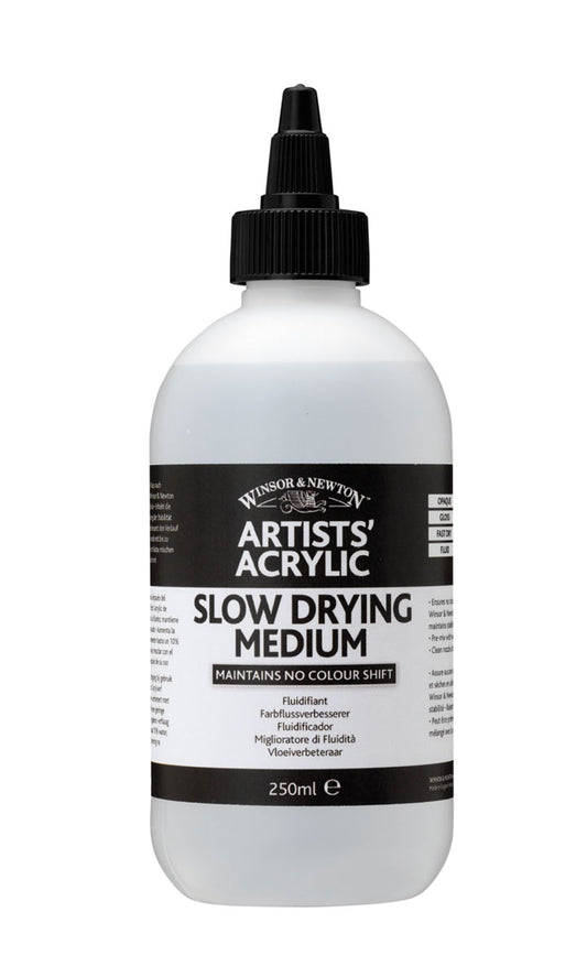 Winsor & Newton Artists' Acrylic Slow Drying Medium 250ml