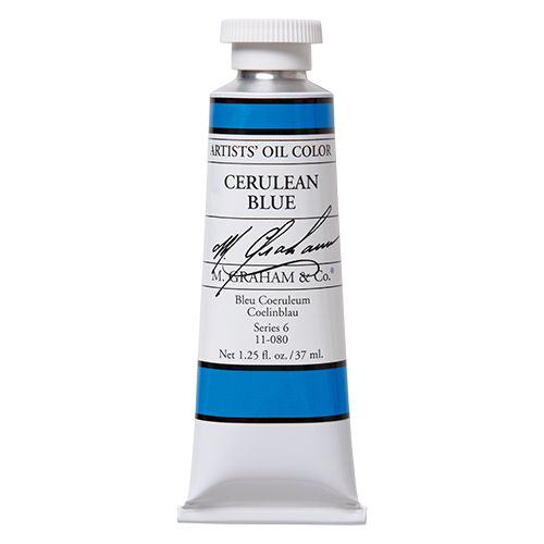 M Graham Oil 37ml Series 6 Cerulean Blue  (Online Only)