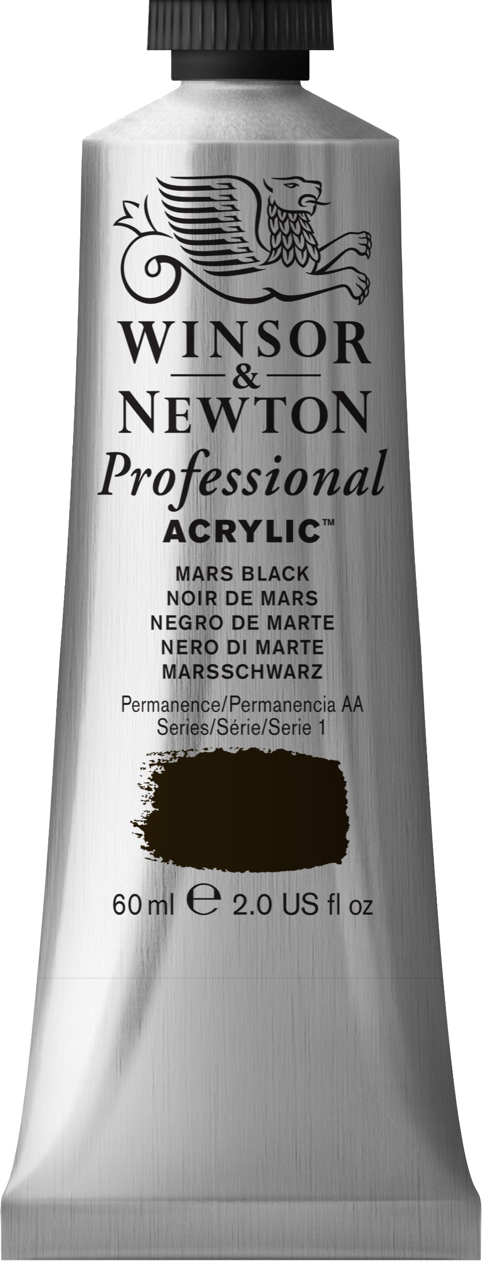 Winsor & Newton Professional Acrylic 60ml Mars Black