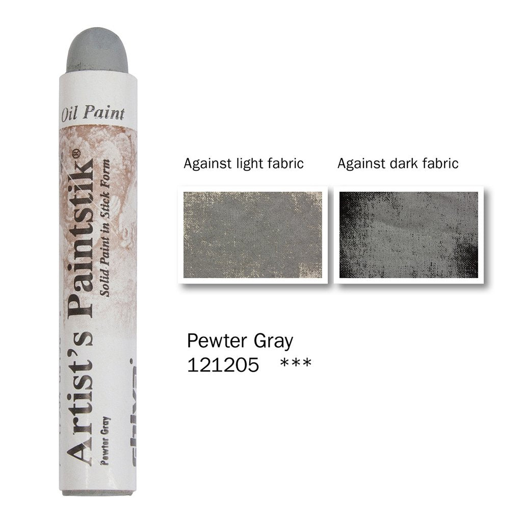 Shiva Artists Oil Paintstik 05 Pewter Gray (discontinued & online only)