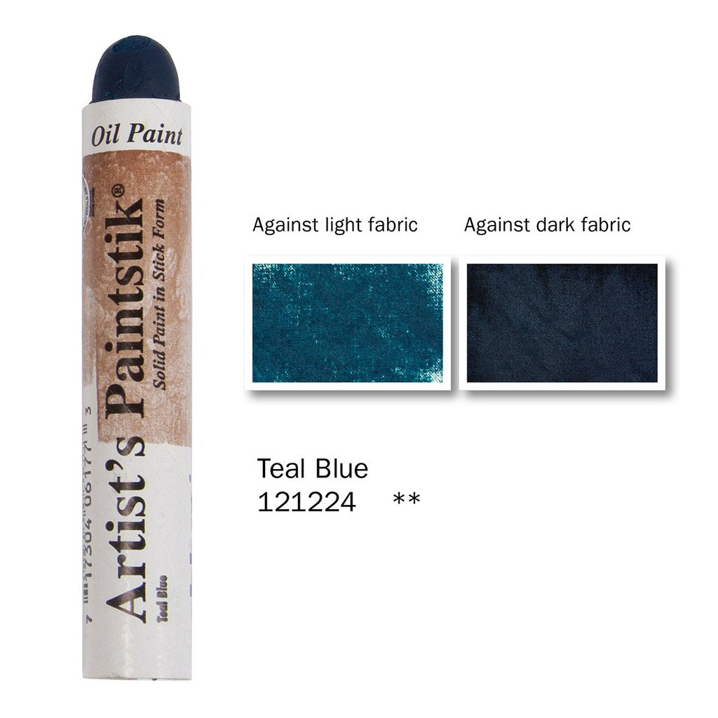 Shiva Artists Oil Paintstik 24 Teal Blue (discontinued & online only)