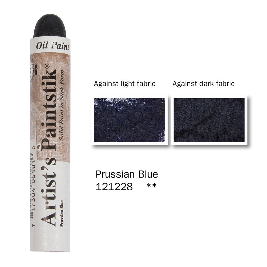 Shiva Artists Oil Paintstik 28 Prussian Blue (discontinued & online only)