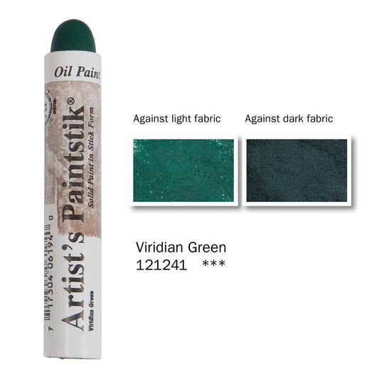 Shiva Artists Oil Paintstik 41 Viridian Green (discontinued & online only)