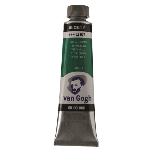 Van Gogh Oil 40ml 675 Phthalo Green