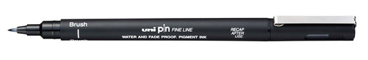 Uni Pin Fine Line Pen Black Brush