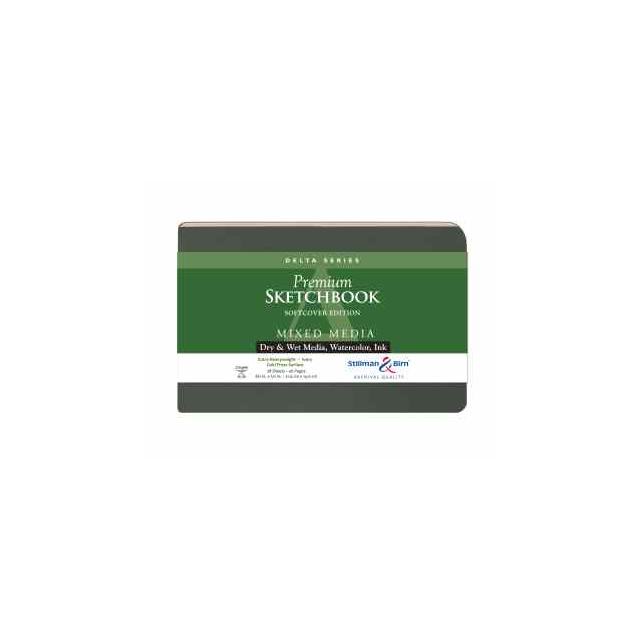 Stillman & Birn Delta Soft Cover 270gsm 5.5 x 8.5" Landscape