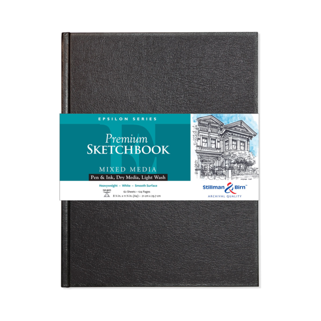 Stillman & Birn Epsilon Hardbound 150gsm 124 Pages A4