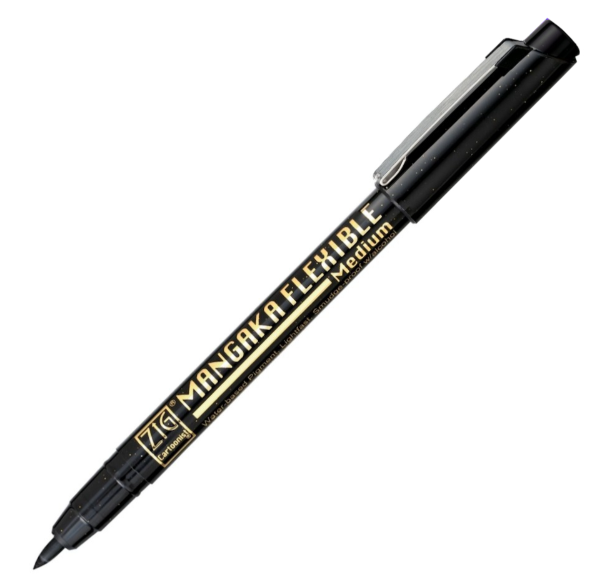 Zig Mangaka Flexible Pen Medium Black