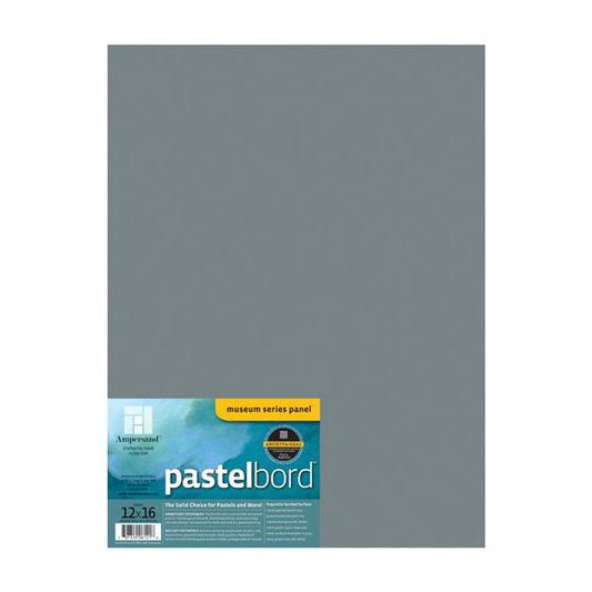 Ampersand Pastelbord 1/8" Depth 12 x 16" Grey - theartshop.com.au