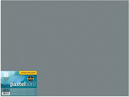 Ampersand Pastelbord 1/8" Depth 18 x 24" Grey - theartshop.com.au