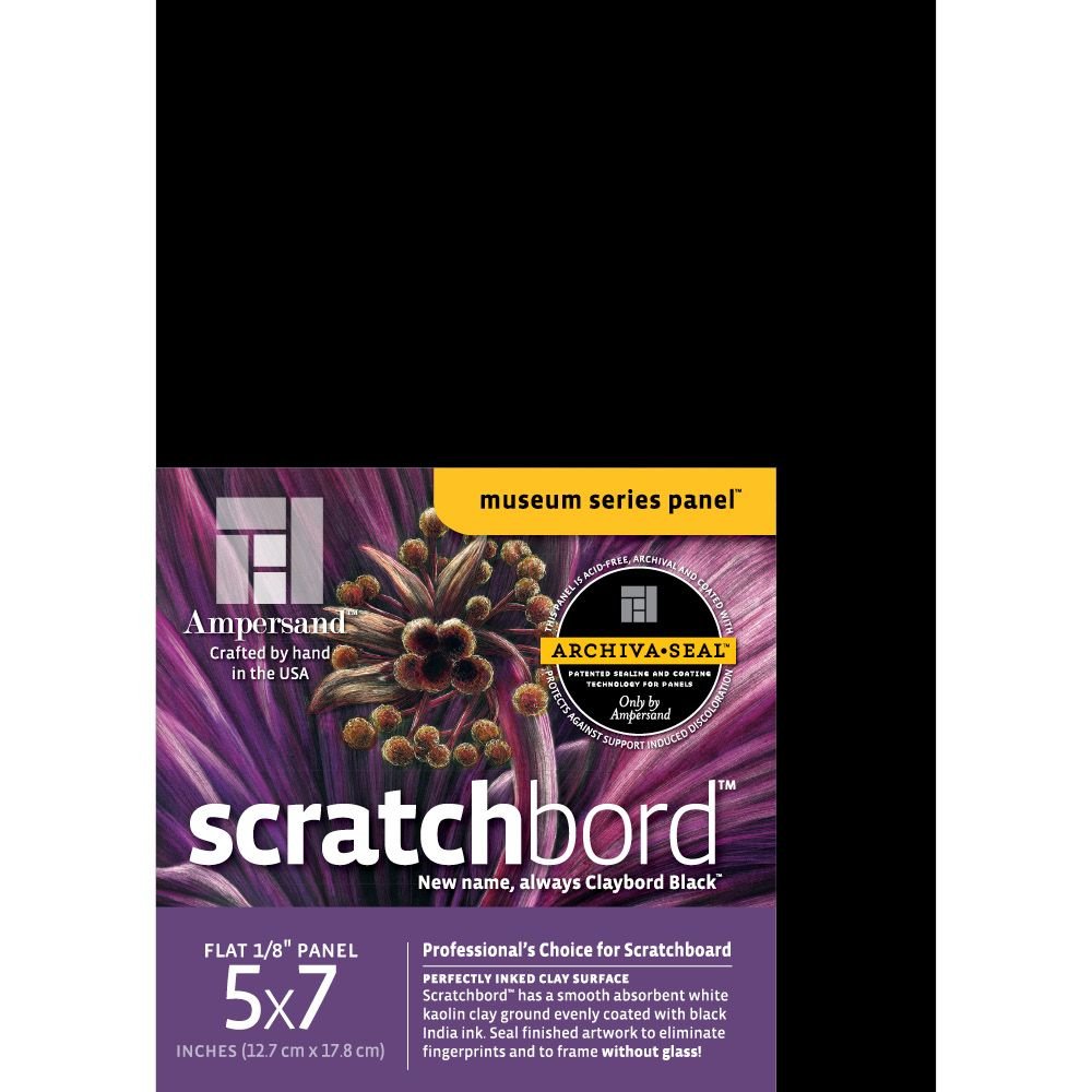 Ampersand Scratchbord 1/8" - 5 x 7" Each - theartshop.com.au