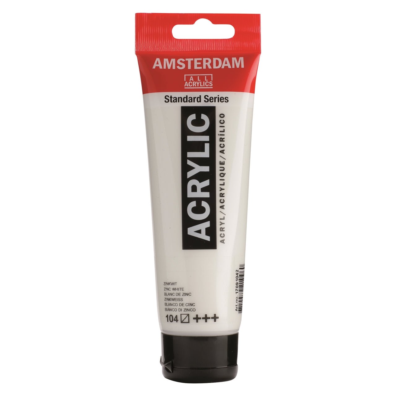 Amsterdam Acrylic 120ml 104 Zinc White - theartshop.com.au