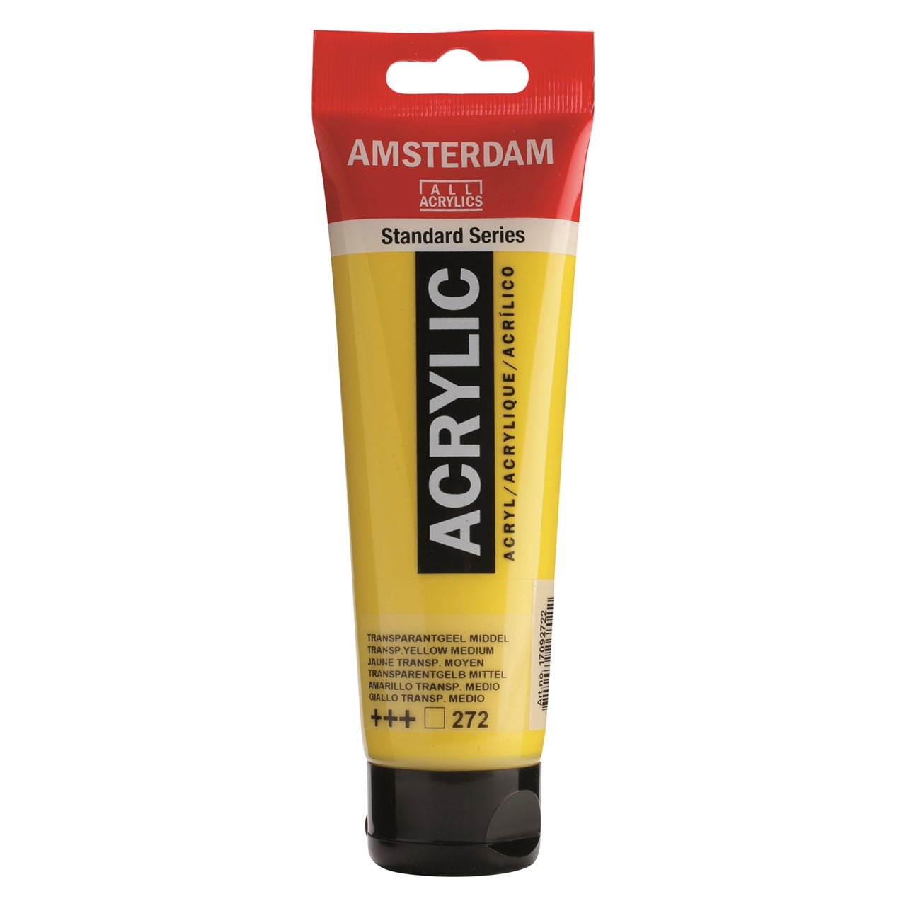 Amsterdam Acrylic 120ml 272 Transparent Yellow Medium - theartshop.com.au