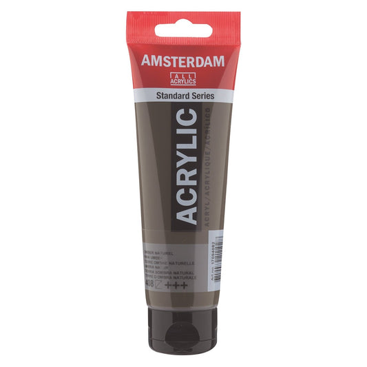 Amsterdam Acrylic 120ml 408 Raw Umber - theartshop.com.au