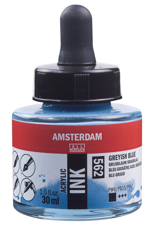 Amsterdam Ink 30ml 562 Greyish Blue - theartshop.com.au