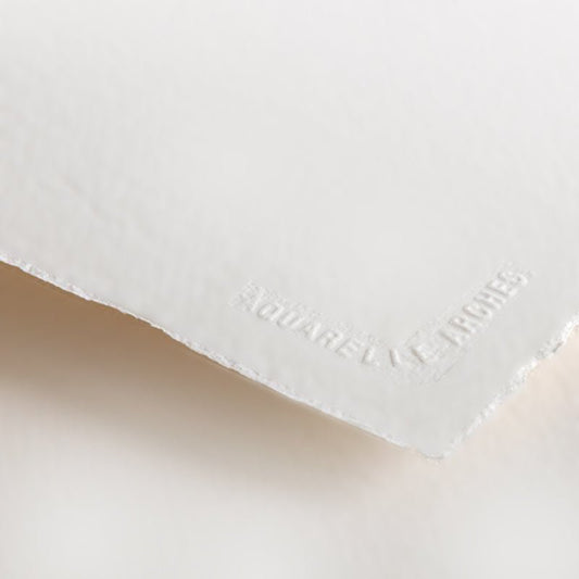 Arches Sheets 560 x 760mm Smooth Hot Press 640gsm Pkt 5 - theartshop.com.au
