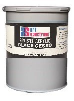 Art Spectrum Artists' Acrylic Black Gesso 1 Litre - theartshop.com.au