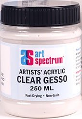 Art Spectrum Artists' Acrylic Clear Gesso 250ml - theartshop.com.au