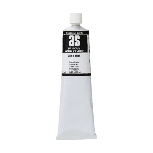 Art Spectrum Oil 150ml Series 1 Lamp Black - theartshop.com.au