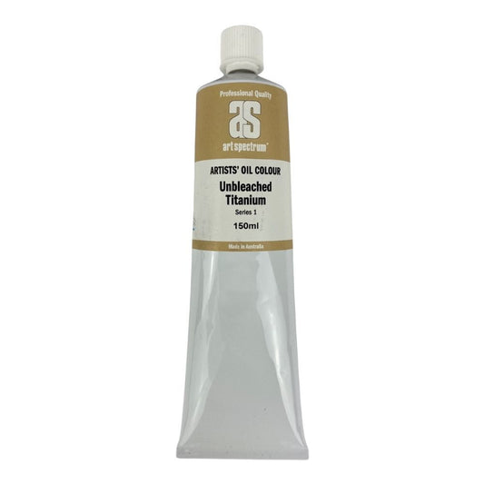 Art Spectrum Oil 150ml Series 1 Unbleached Titanium - theartshop.com.au