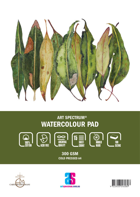 Art Spectrum Watercolour Pad 300gsm A4 Cold Pressed - theartshop.com.au